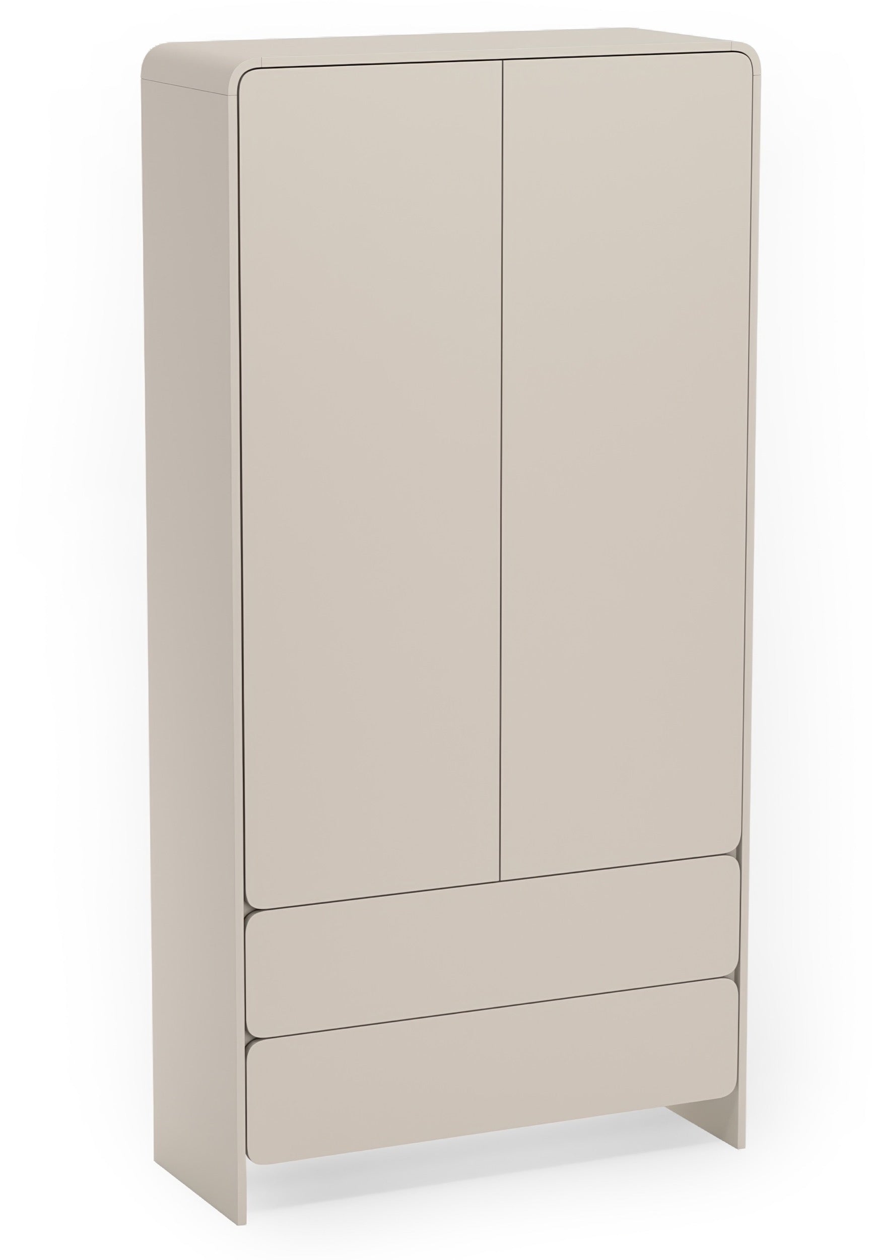 selsey-lummo-zweifl-geliger-kleiderschrank-mit-zwei-schubladen-100-cm-kaschmir image 1