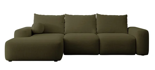 selsey-carnos-ecksofa-mit-schlaffunktion-l-f-rmig-links-olivgr-ner-chenille image 1