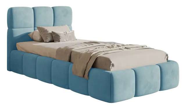 selsey-cloudy-polsterbett-90x200-cm-mit-stauraum-hellblauer-velours image 1