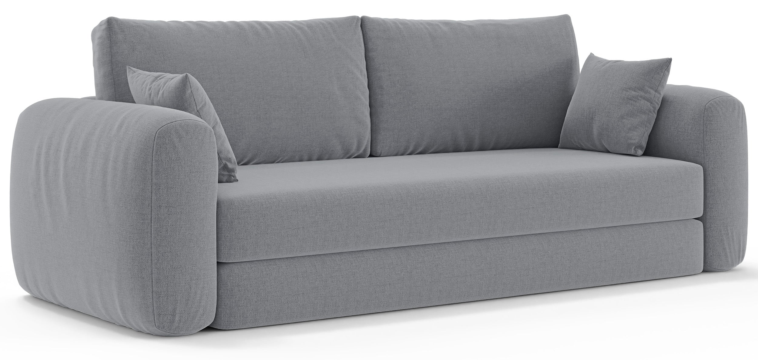selsey-velera-3-sitzer-sofa-ausklappbar-grau-flechtstoff image 3