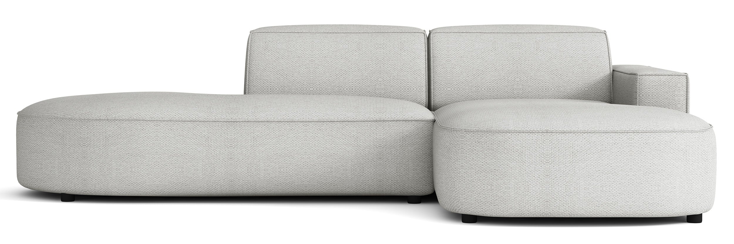 selsey-sallmo-modulares-ecksofa-kleine-l-form-rechts-hellgrau-chenille image 1
