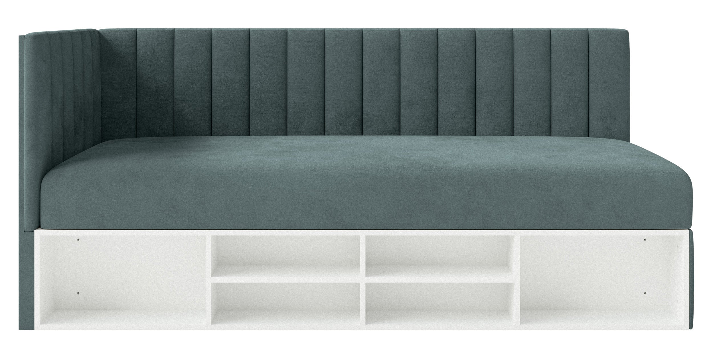 selsey-ventrio-jugendbett-90x200-cm-links-mit-stauraum-blau-grau-velours image 6