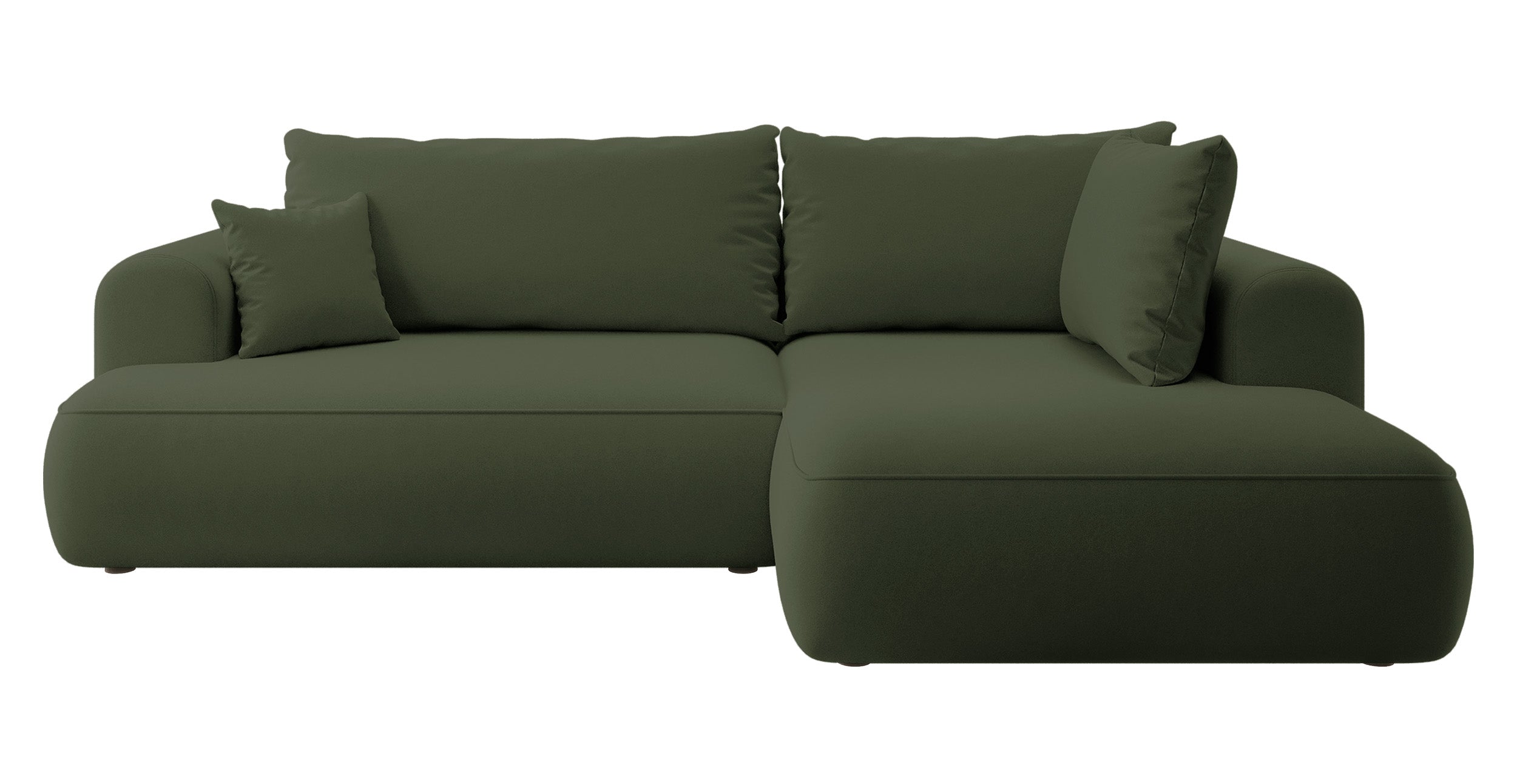 selsey-ovo-ecksofa-mit-schlaffunktion-rechts-oliv-samt-l-form image 4