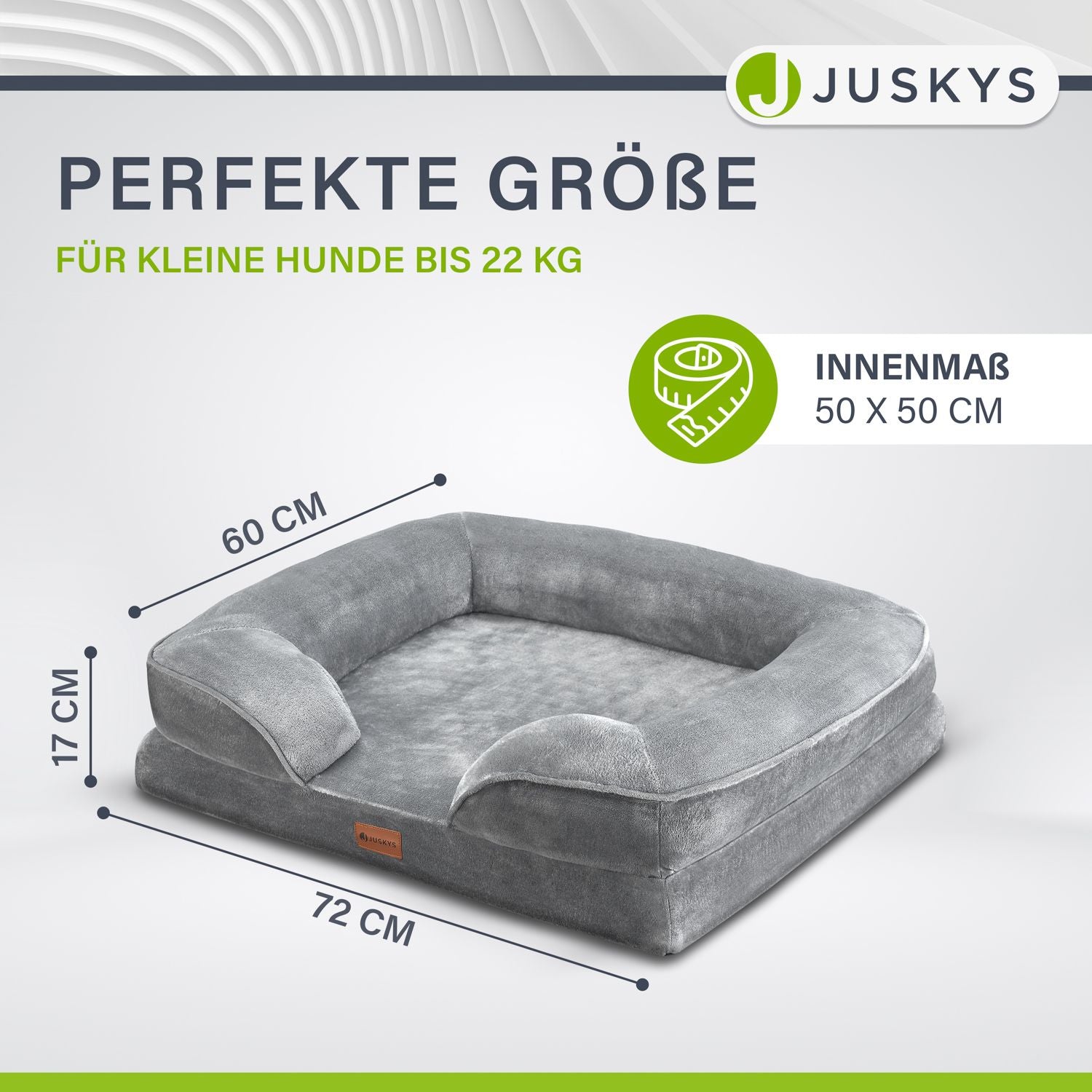 juskys-hundebett-sheena-m-72x60x17-cm-grau image 4