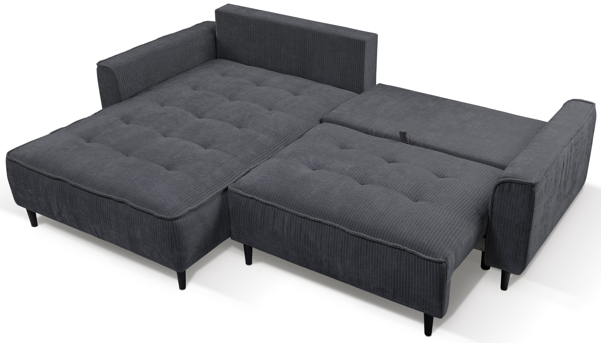 selsey-blues-ecksofa-mit-schlaffunktion-l-f-rmig-linksseitig-grafit-cord-mit-sta image 5