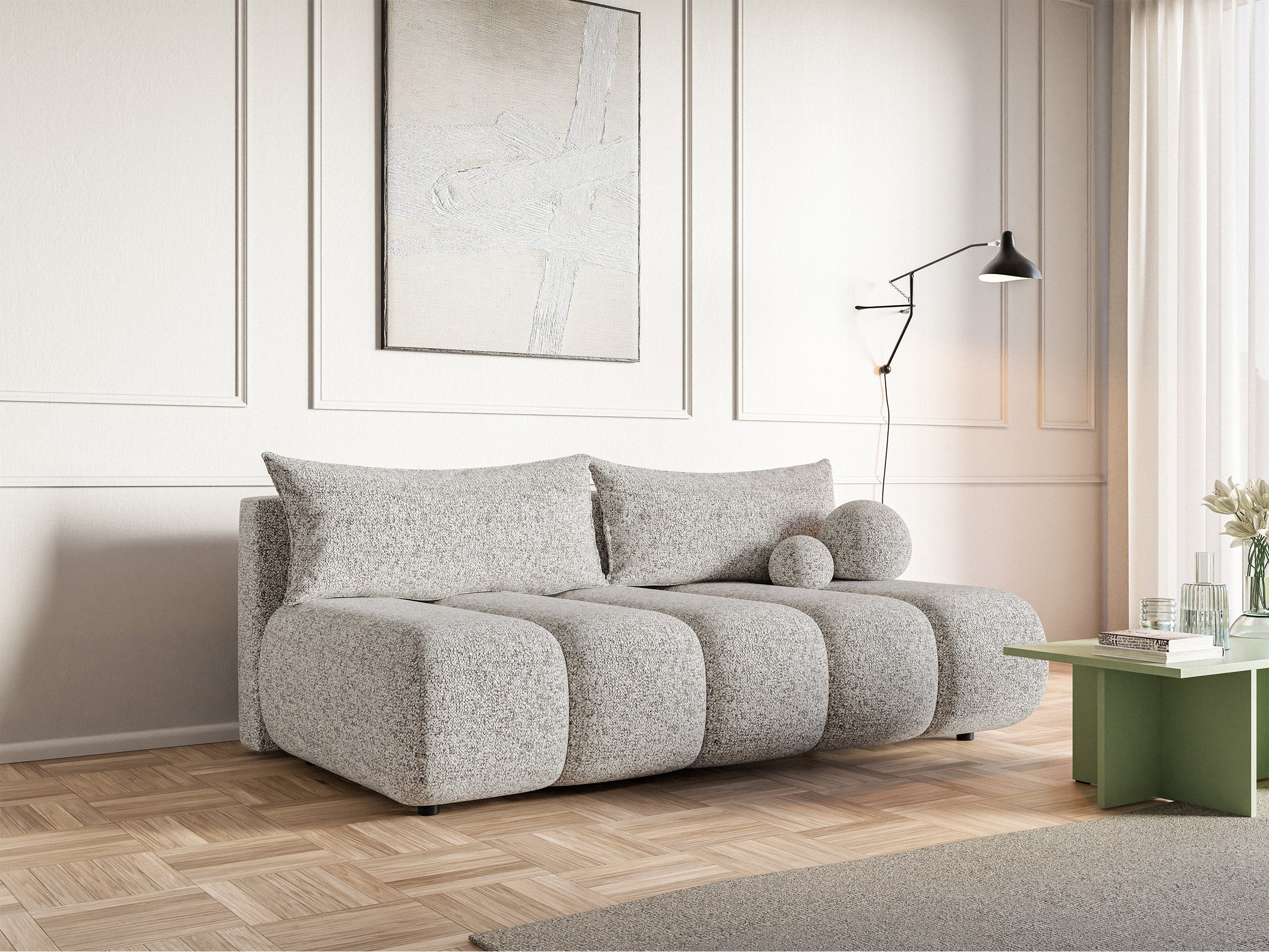 selsey-dandelino-mini-dreisitziges-sofa-mit-schlaffunktion-beige-flechtoptik image 3