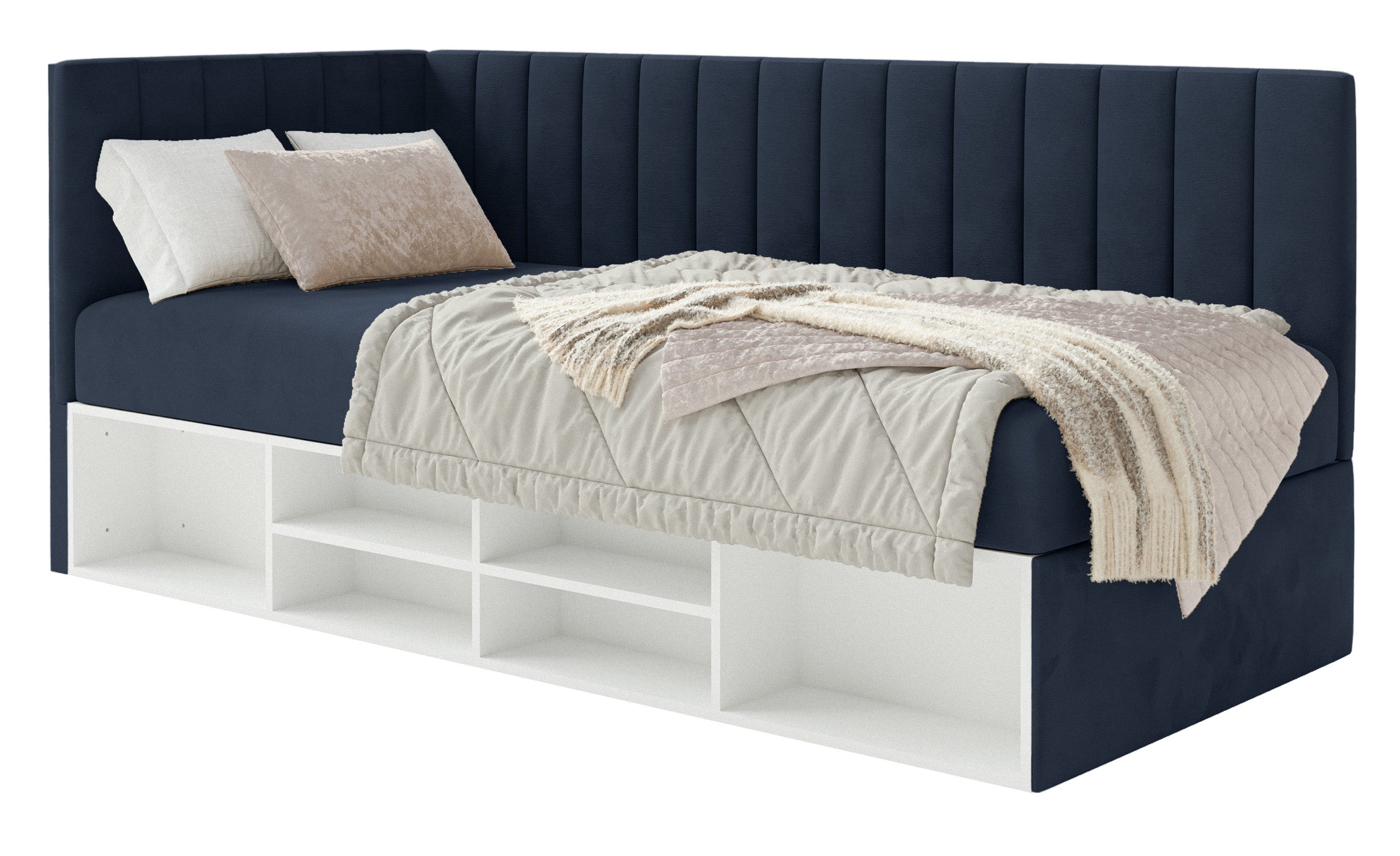 selsey-ventrio-jugendbett-90x200-cm-linksseitig-marineblau-velours-wasserabweise image 4