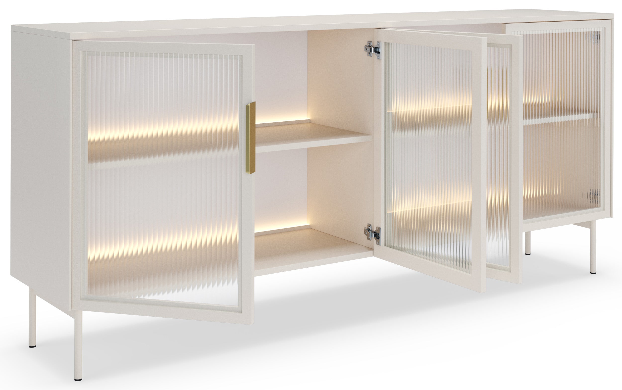 selsey-lumi-vierteilige-glaskommode-vitrine-mit-led-181-cm-kaschmir image 3