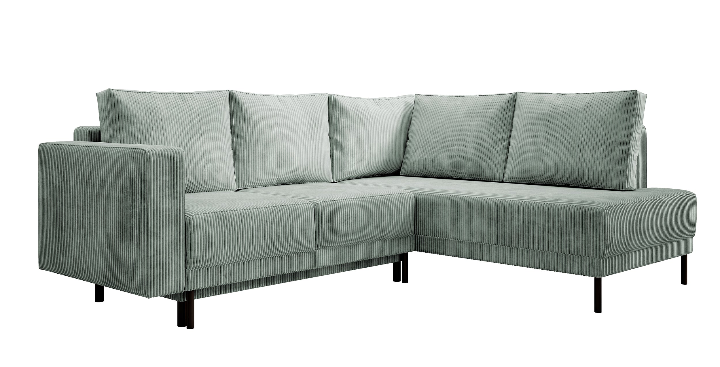 selsey-rodario-ecksofa-rechts-hellgrau-cord-schlaffunktion-bettkasten image 4