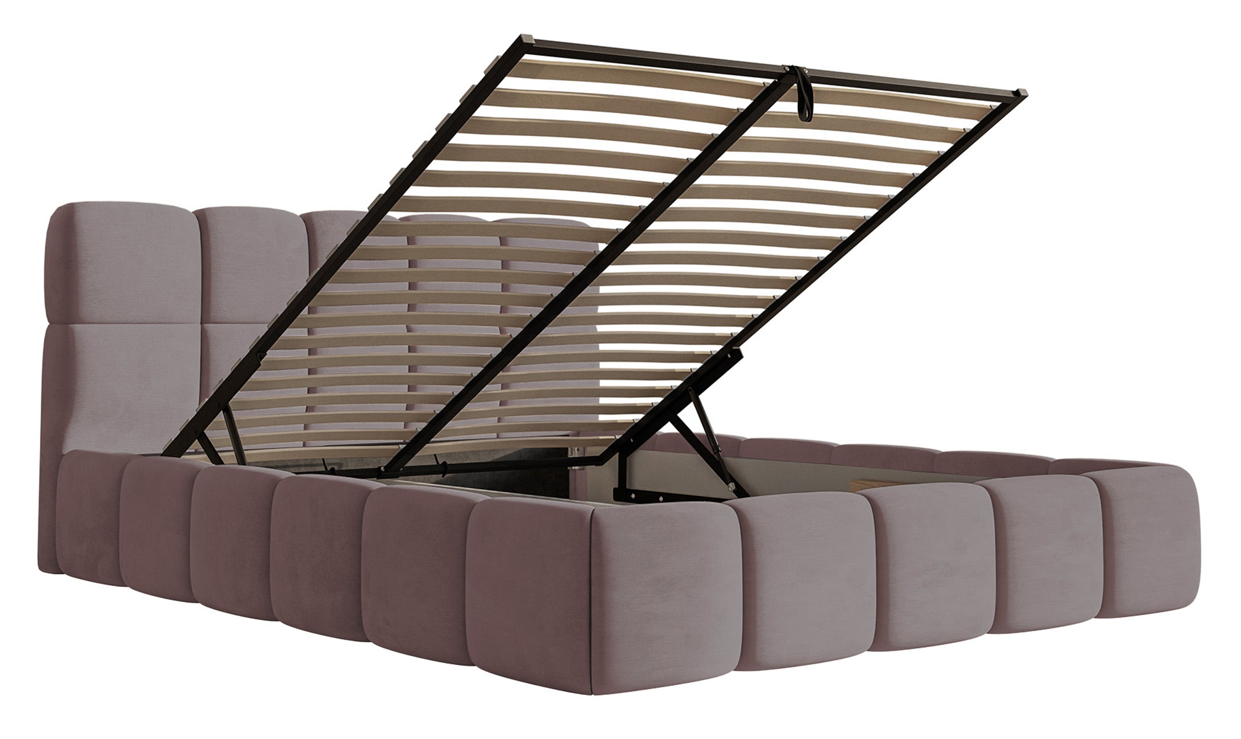 selsey-cloudy-gepolstertes-bett-120x200-cm-mit-stauraum-hellrosa-velours image 3
