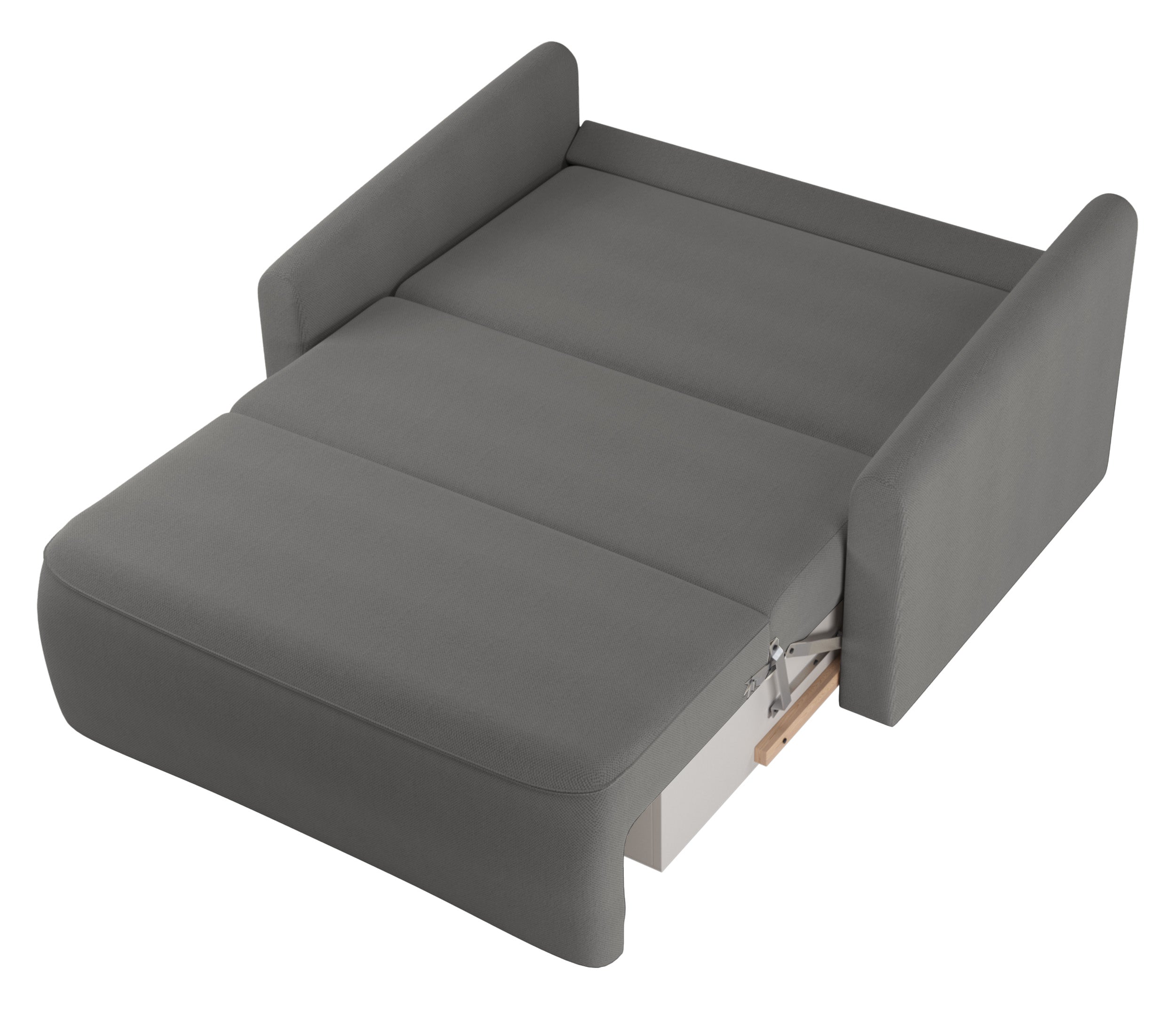 selsey-poppino-zweisitziges-ausklappbares-sofa-mit-stauraum-dunkelgrauer-hydroph image 5