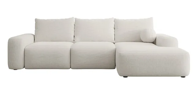 selsey-carnos-ecksofa-l-f-rmig-mit-schlaffunktion-creme-chenille-hydrophob-recht image 1
