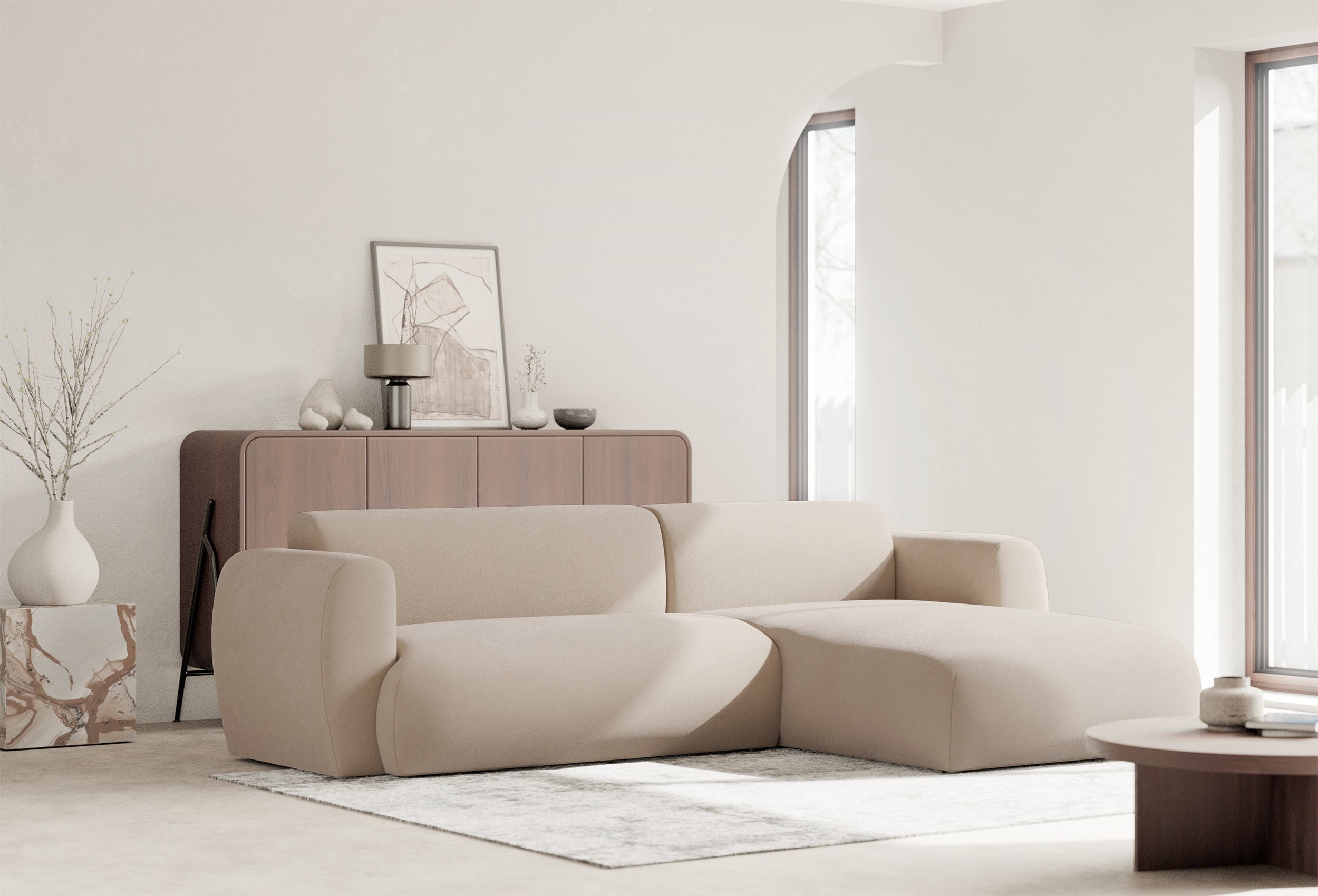 selsey-emia-ecksofa-l-rechts-creme-mit-schlaffunktion-chenille image 4