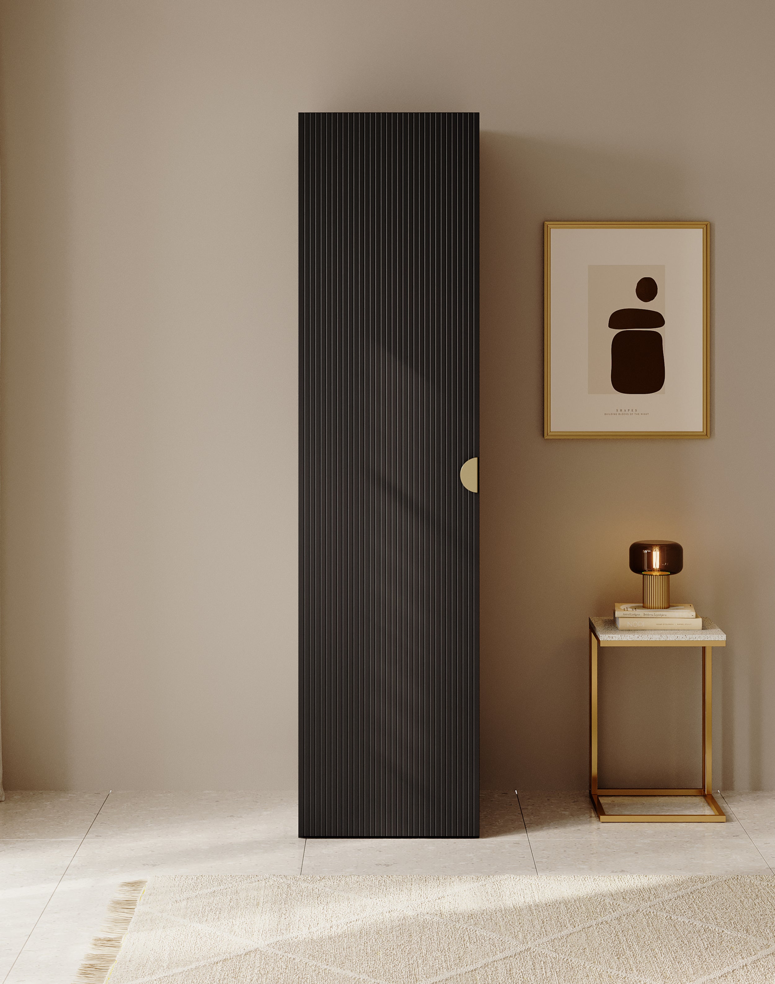 selsey-moonir-kleiderschrank-1-t-rig-50-cm-mit-kleiderstange-schwarz image 4