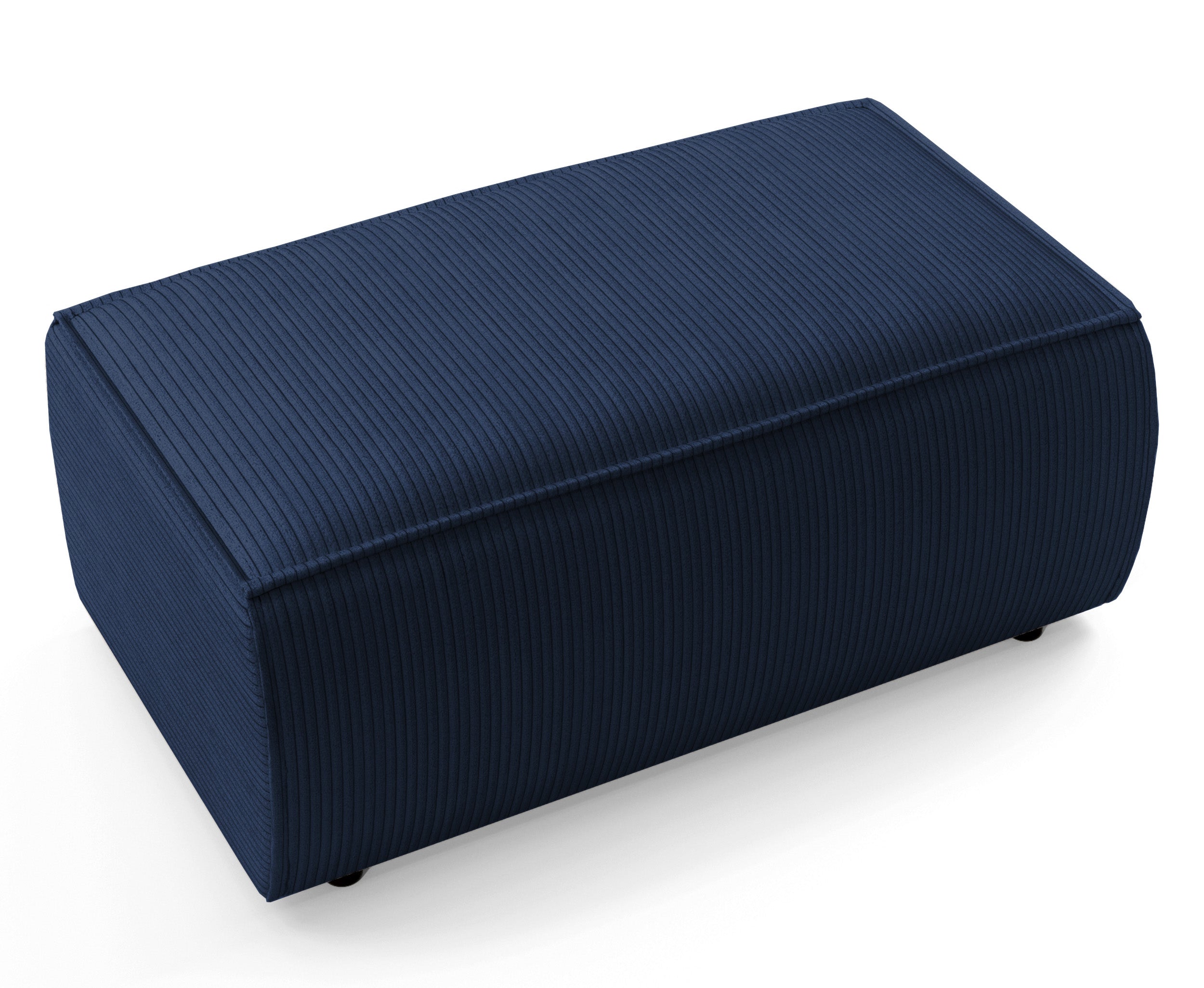 selsey-farese-ottoman-pouf-dunkelblauer-cordstoff image 2