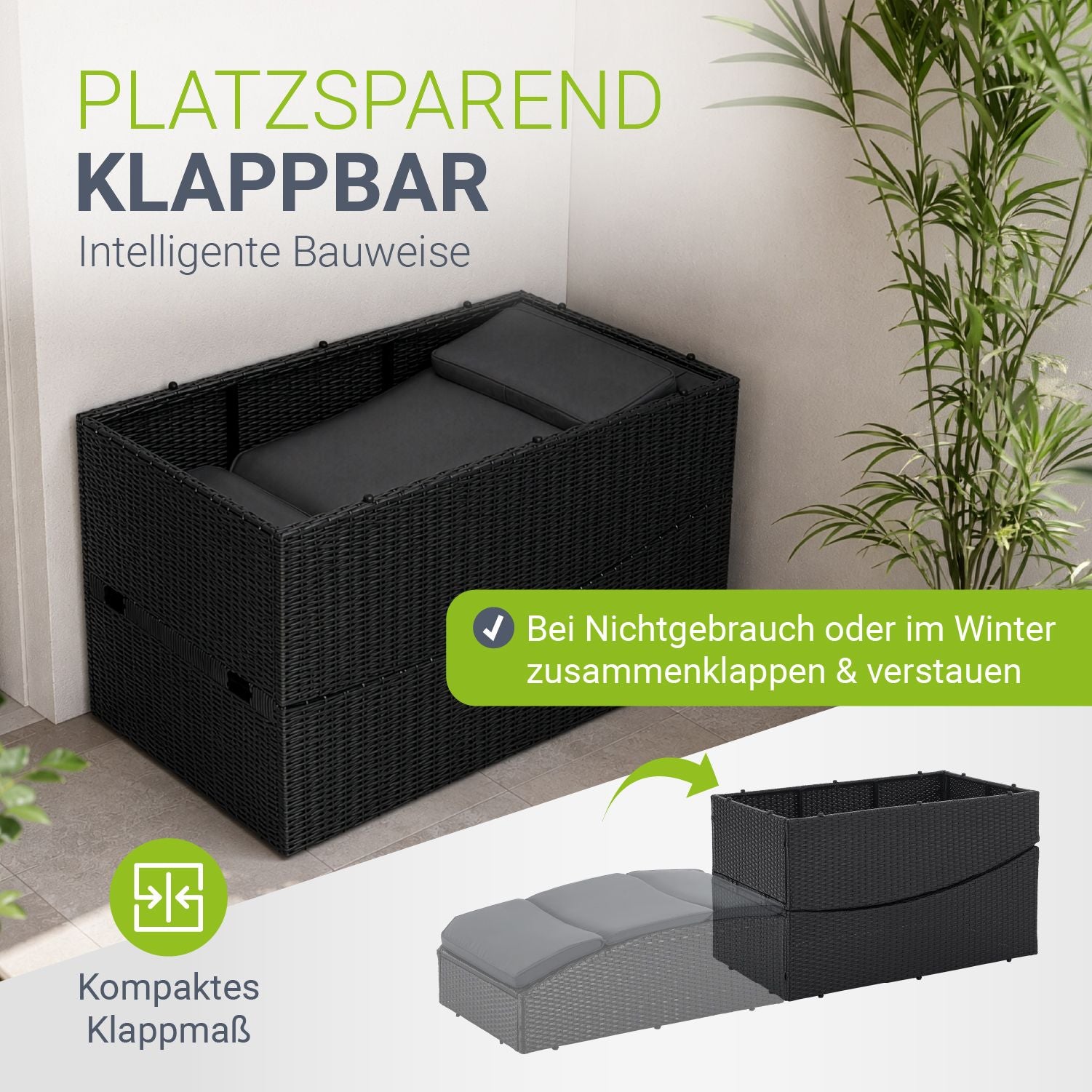 juskys-sonnenliege-lamia-polyrattan-faltbar-mit-auflage-verstellbar image 3